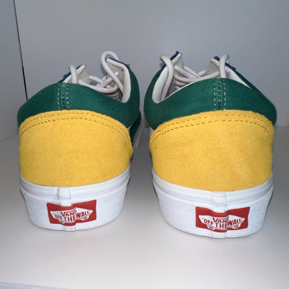 Vans Old Skool Yacht Club Low Top Sneakers Women 10.5 / Men 9 Skate Shoe Multi - Picture 7 of 11